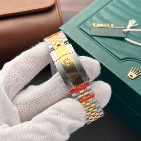 Best Fake Rolex Rep 11 Watch DateJust MOP Moissanite Diamond Bezel EW 36mm - Top Watch - Image 5