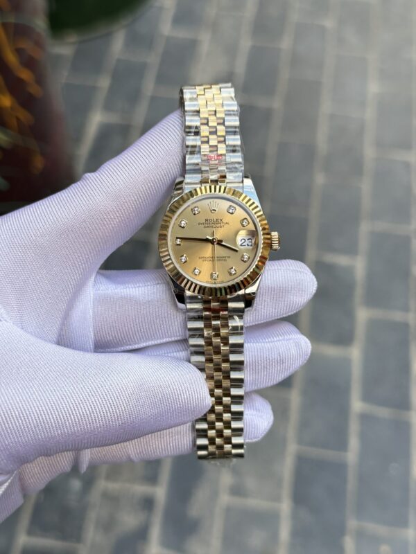 Replica Rolex Rep 11 Watch DateJust Women's Genuine Gold Wrapped GM Factory 31mm - Top Watch
