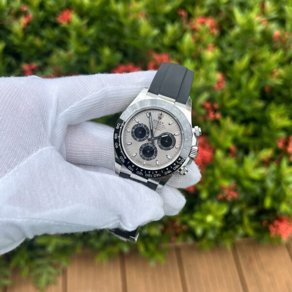 Replica Rolex Rep 11 Watch Daytona 116519LN Gray Dial Rubber Strap Clean Factory 40mm - Top Watch - Image 2