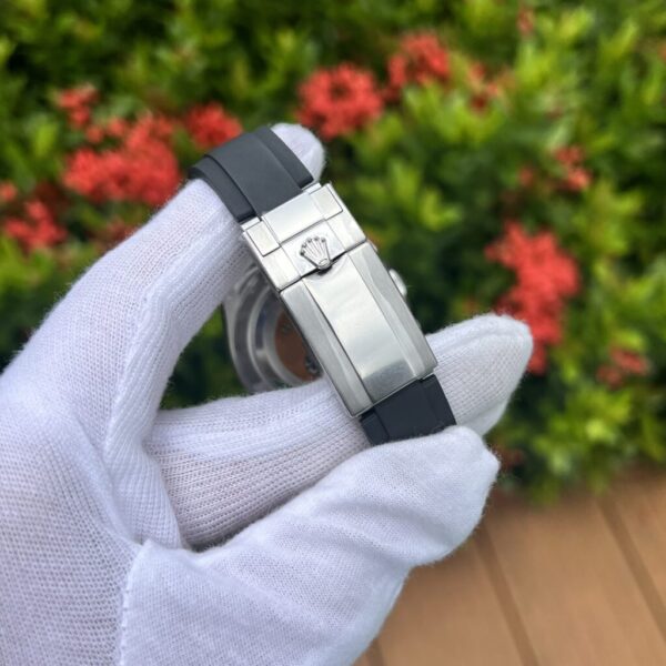 Replica Rolex Rep 11 Watch Daytona 116519LN Gray Dial Rubber Strap Clean Factory 40mm - Top Watch - Image 7
