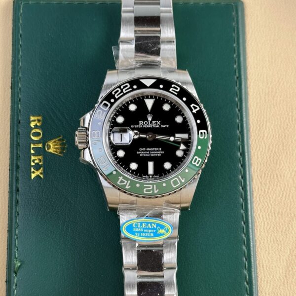 Best Fake Rolex Replica 1: 1 Watch GMT-Master II 126720VTNR Sprite Clean 40mm - Top Watch