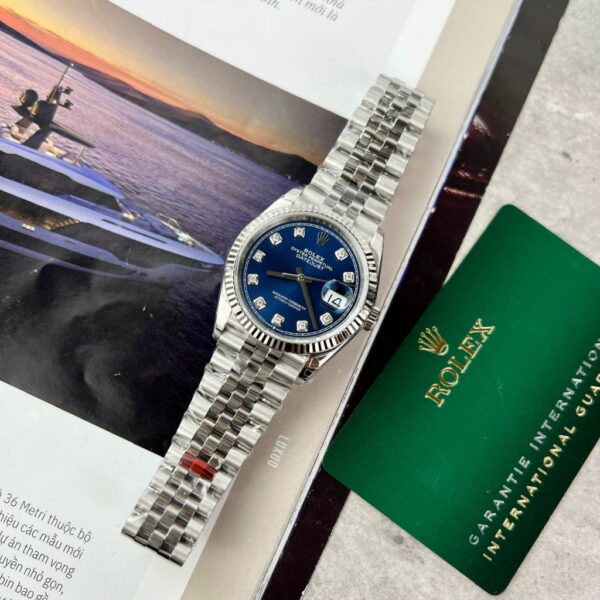 Best Fake Rolex Replica 1:1 Watch DateJust 126234 Blue Dial Jubilee Strap Factory VS 36mm - Top Watch - Image 2