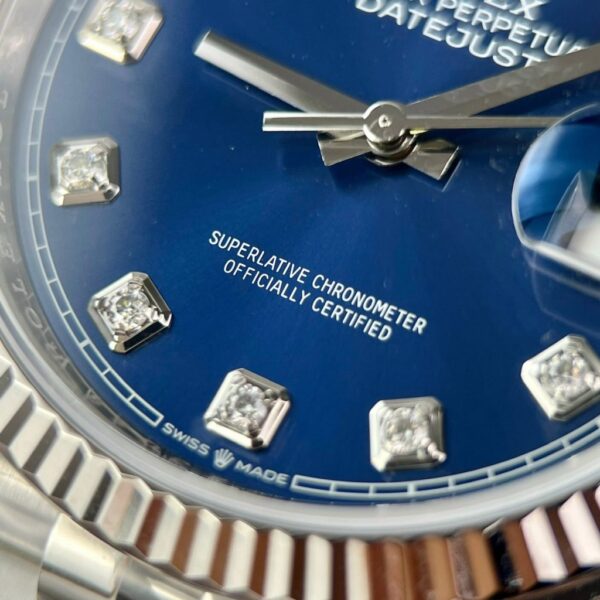 Best Fake Rolex Replica 1:1 Watch DateJust 126234 Blue Dial Jubilee Strap Factory VS 36mm - Top Watch - Image 5