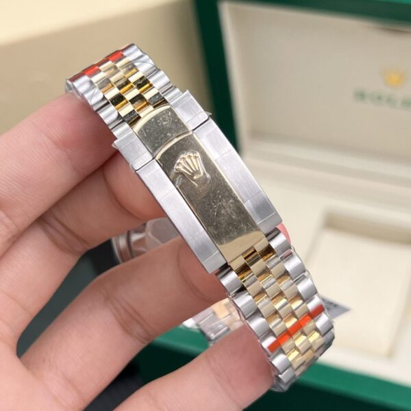 Swiss 1:1 Rolex Replica 1:1 Watch DateJust Gold Wrapped Jubilee Strap GM Factory 36mm - Top Watch - Image 8