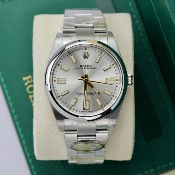 Swiss 1:1 Rolex Replica 1:1 Watch Oyster Perpetual 124300 Silver Dial Factory Clean 36mm - Top Watch