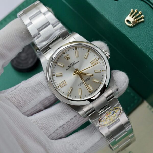Swiss 1:1 Rolex Replica 1:1 Watch Oyster Perpetual 124300 Silver Dial Factory Clean 36mm - Top Watch - Image 3