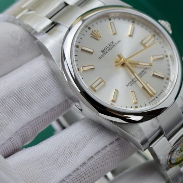 Swiss 1:1 Rolex Replica 1:1 Watch Oyster Perpetual 124300 Silver Dial Factory Clean 36mm - Top Watch - Image 6