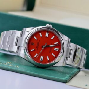 Replica Rolex Replica 1:1 Watch Oyster Perpetual 126000 Red Dial Factory Clean 36mm - Top Watch