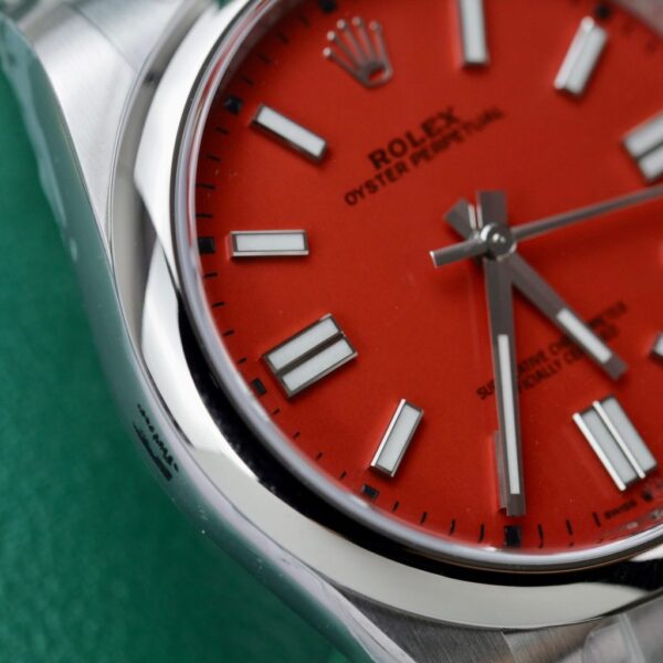 Replica Rolex Replica 1:1 Watch Oyster Perpetual 126000 Red Dial Factory Clean 36mm - Top Watch - Image 4