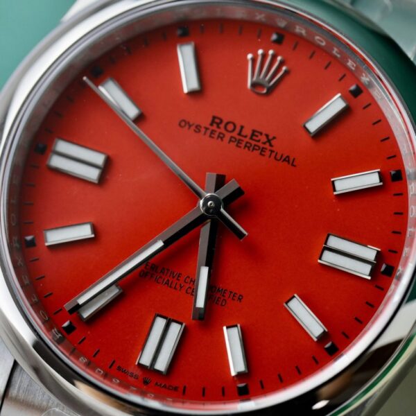 Replica Rolex Replica 1:1 Watch Oyster Perpetual 126000 Red Dial Factory Clean 36mm - Top Watch - Image 5