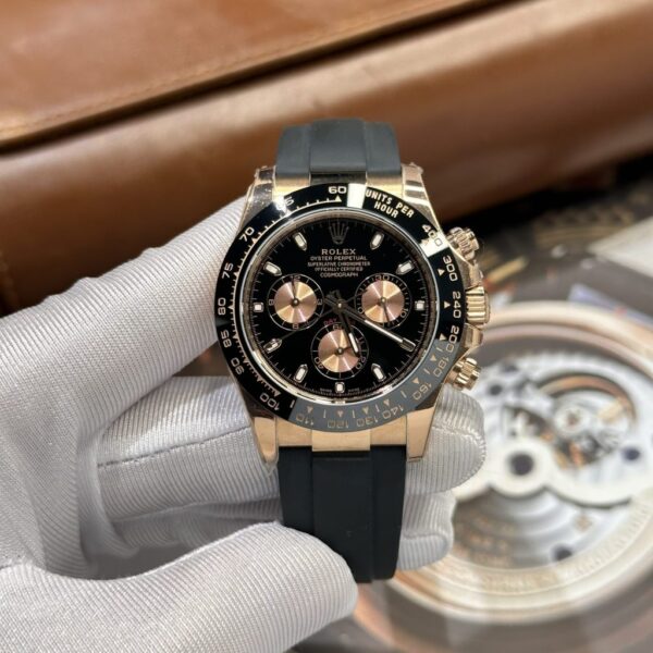 Replica Rolex Replica 1:1 Watch Cosmograph Daytona Black Dial Ceramic Bezel BT Factory 40mm - Top Watch