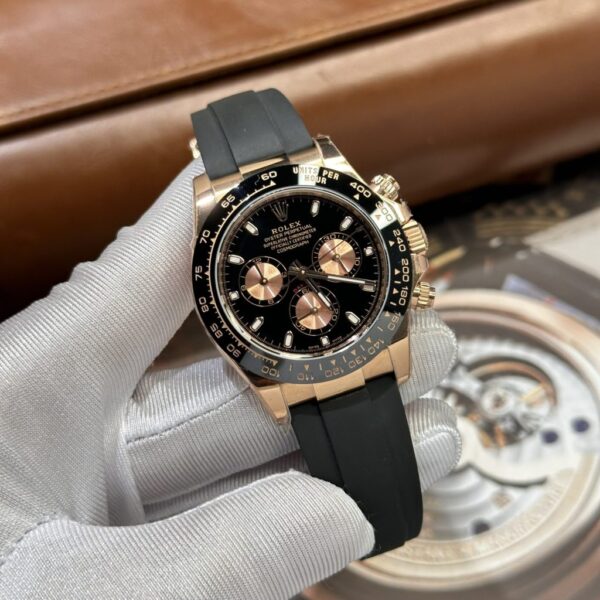 Replica Rolex Replica 1:1 Watch Cosmograph Daytona Black Dial Ceramic Bezel BT Factory 40mm - Top Watch - Image 2
