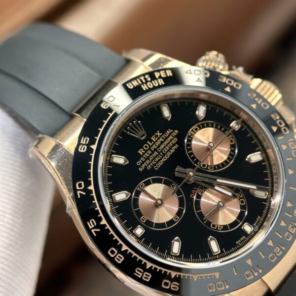 Replica Rolex Replica 1:1 Watch Cosmograph Daytona Black Dial Ceramic Bezel BT Factory 40mm - Top Watch - Image 4