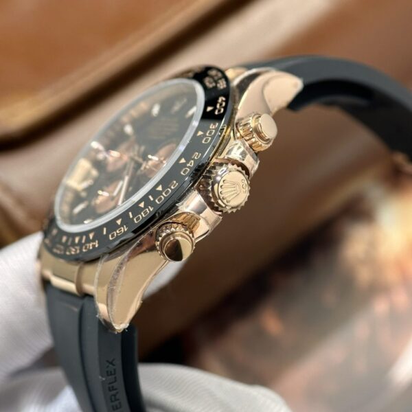 Replica Rolex Replica 1:1 Watch Cosmograph Daytona Black Dial Ceramic Bezel BT Factory 40mm - Top Watch - Image 6