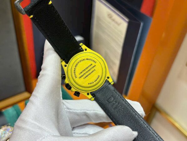 Best Fake Rolex Replica 1:1 Watch Cosmograph Daytona Diw Yellow Carbon Case 40mm - Top Watch - Image 9