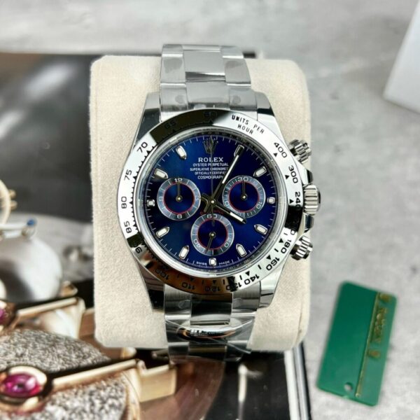 Best Fake Rolex Replica 1:1 Watch Cosmograph Daytona 116509 Blue Dial 40mm - Top Watch