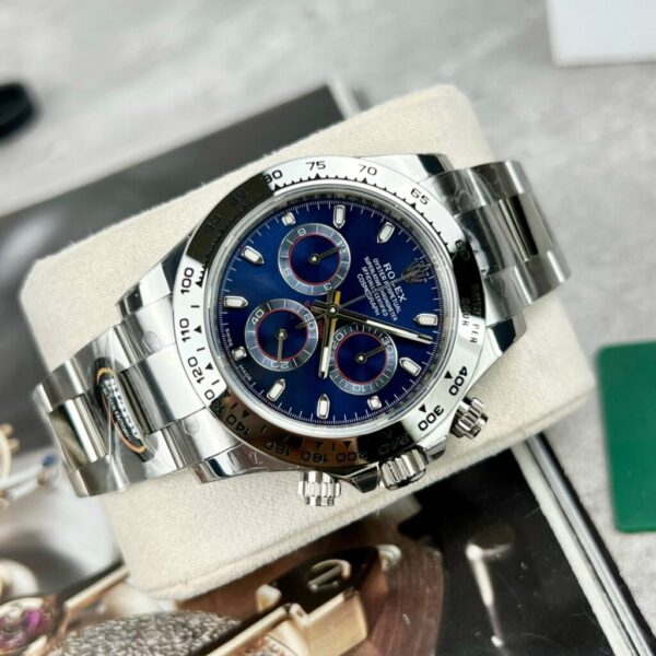 Best Fake Rolex Replica 1:1 Watch Cosmograph Daytona 116509 Blue Dial 40mm - Top Watch - Image 2