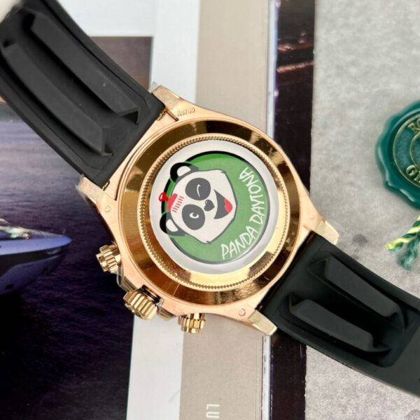 Replica Rolex Replica 11 Watch Cosmograph Daytona 116515LN Chocolate Dial Rubber Strap BT 40mm - Top Watch - Image 6