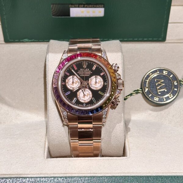 Replica Rolex Replica 11 Watch Cosmograph Daytona Black Dial TW Factory 40mm - Top Watch