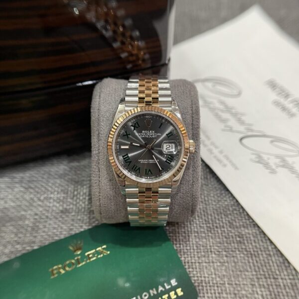 Replica Rolex Replica 11 Watch DateJust 126231 Wimbledon Dial Demi Strap VS Factory 36mm - Top Watch