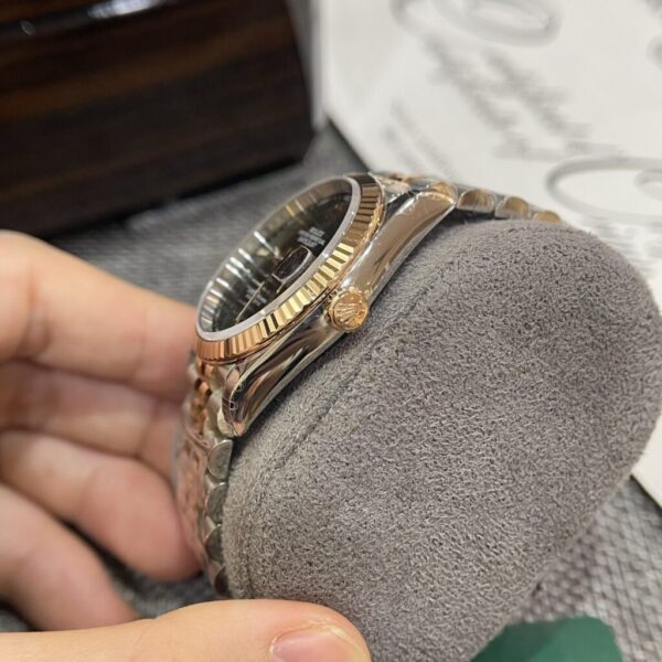Replica Rolex Replica 11 Watch DateJust 126231 Wimbledon Dial Demi Strap VS Factory 36mm - Top Watch - Image 3