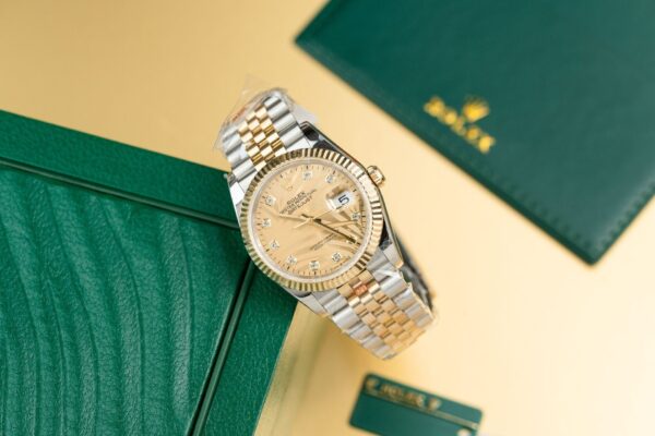 Swiss 1:1 Rolex Replica 1:1 Watch DateJust 126233 Gold Wrapped Dial Stone GM Factory 36mm - Top Watch