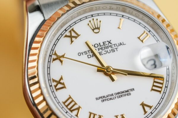 Replica Rolex Replica 1:1 Watch DateJust 126233 Roman Numerals Gold Wrapped GM Factory 36mm - Top Watch - Image 4