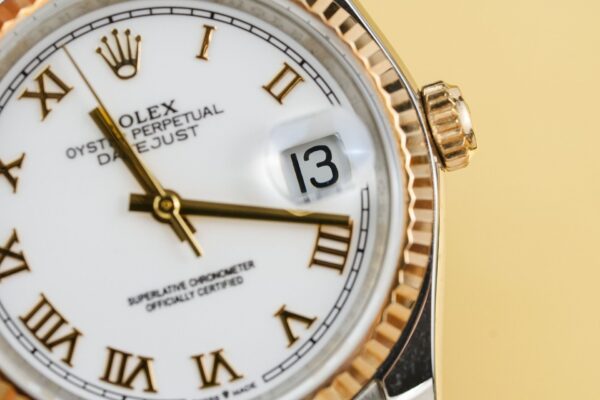 Replica Rolex Replica 1:1 Watch DateJust 126233 Roman Numerals Gold Wrapped GM Factory 36mm - Top Watch - Image 5