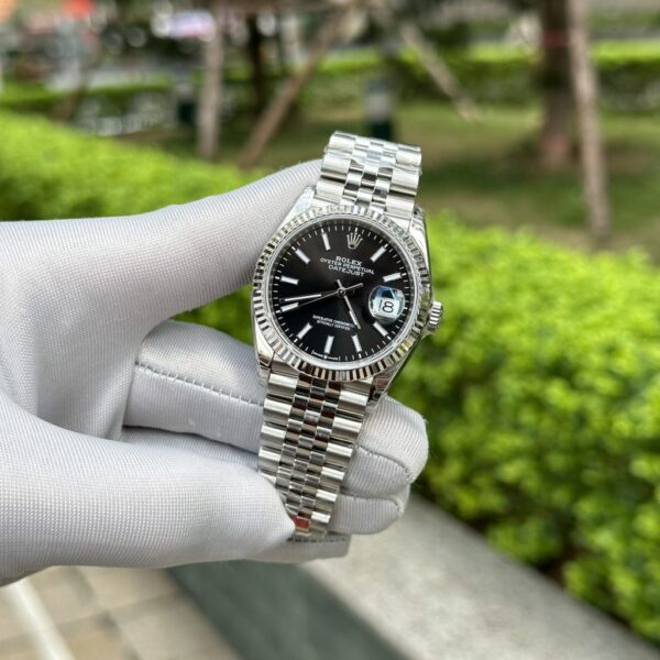 Swiss 1:1 Rolex Replica 1:1 Watch DateJust 126234 Black Dial Jubilee Strap VS Factory 36mm - Top Watch - Image 3