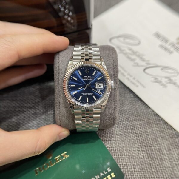 Best Fake Rolex Replica 1:1 Watch Datejust 126234 Blue Dial Luminous Numbers VS Factory 36mm - Top Watch