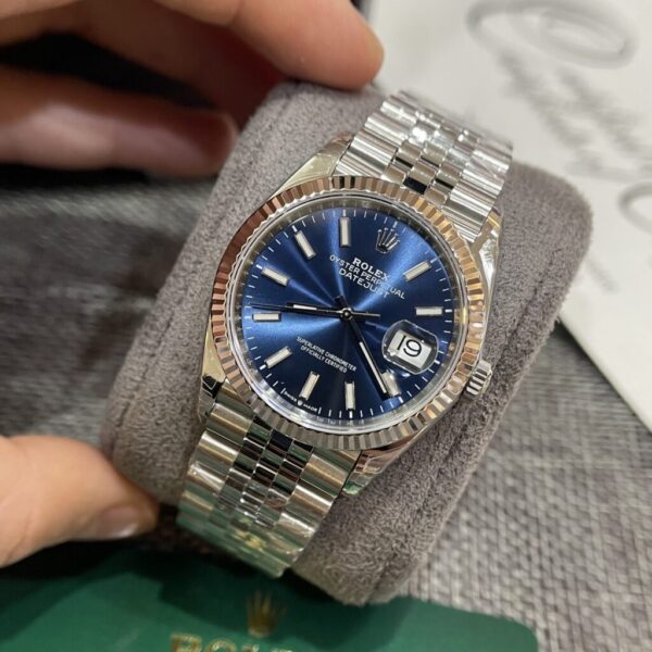Best Fake Rolex Replica 1:1 Watch Datejust 126234 Blue Dial Luminous Numbers VS Factory 36mm - Top Watch - Image 2