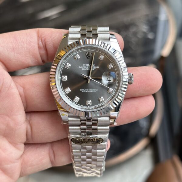 Swiss 1:1 Rolex Replica 1:1 Watch DateJust 126234 Grey Dial Clean Factory 41mm - Top Watch