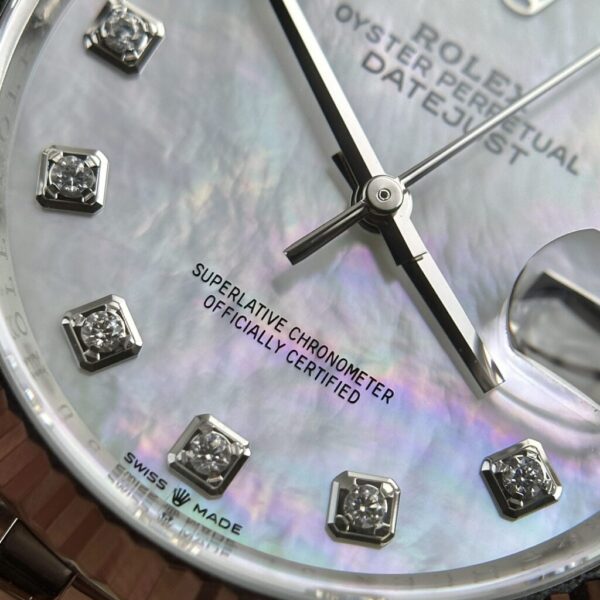 Best Fake Rolex Replica 1:1 Watch DateJust 126234 Mother Of Pearl Factory Clean 36mm - Top Watch - Image 4