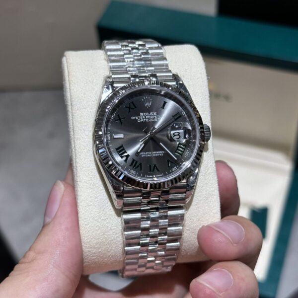 Swiss 1:1 Rolex Replica 1:1 Watch DateJust 126234 Wimbledon Dial Factory VS 36mm - Top Watch