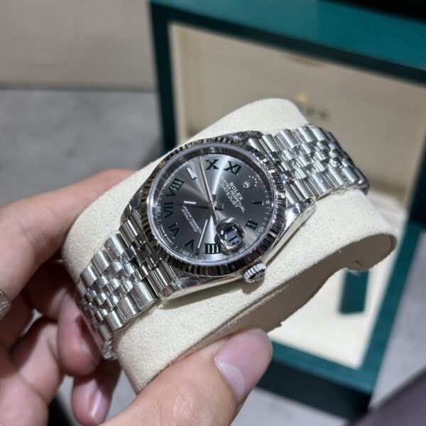 Swiss 1:1 Rolex Replica 1:1 Watch DateJust 126234 Wimbledon Dial Factory VS 36mm - Top Watch - Image 2