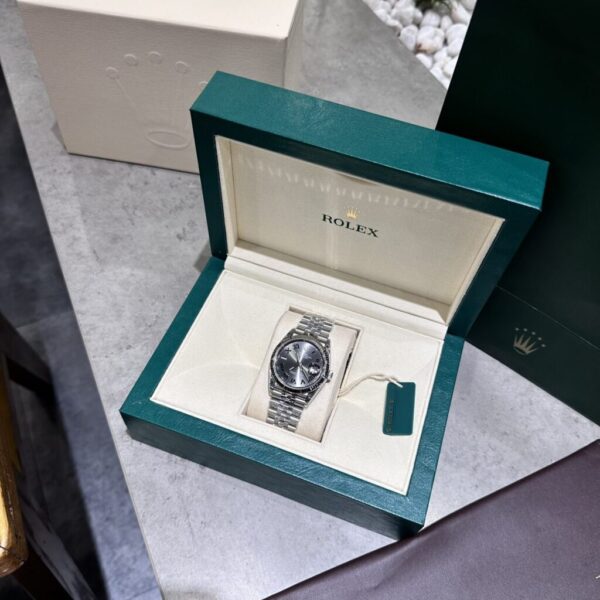 Swiss 1:1 Rolex Replica 1:1 Watch DateJust 126234 Wimbledon Dial Factory VS 36mm - Top Watch - Image 5