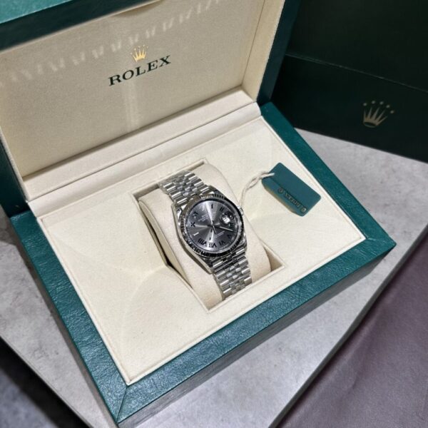 Swiss 1:1 Rolex Replica 1:1 Watch DateJust 126234 Wimbledon Dial Factory VS 36mm - Top Watch - Image 6