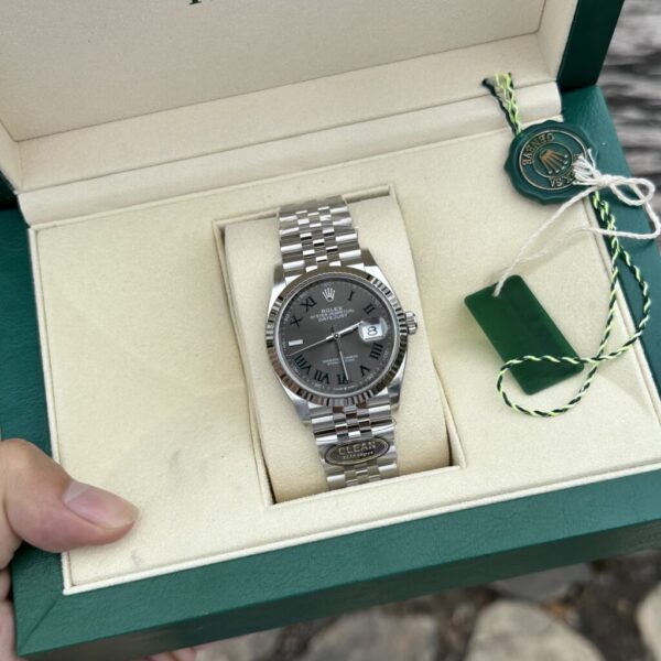 Swiss 1:1 Rolex Replica 11 Watch DateJust 126234 Wimbledon Dial Jubilee Strap Clean Factory 36MM - Top Watch