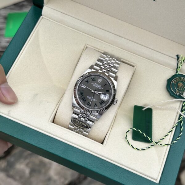 Swiss 1:1 Rolex Replica 11 Watch DateJust 126234 Wimbledon Dial Jubilee Strap Clean Factory 36MM - Top Watch - Image 2