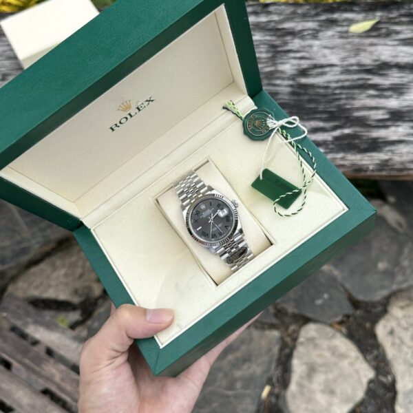Swiss 1:1 Rolex Replica 11 Watch DateJust 126234 Wimbledon Dial Jubilee Strap Clean Factory 36MM - Top Watch - Image 3