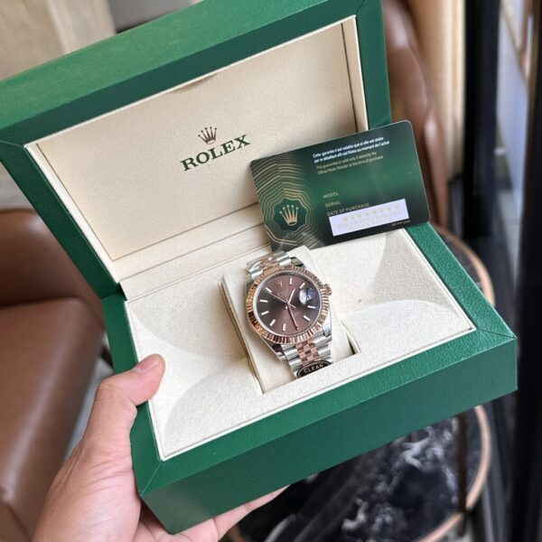 Best Fake Rolex Replica 1:1 Watch DateJust 126331 Chocolate Dial Clean Factory 41mm - Top Watch - Image 6
