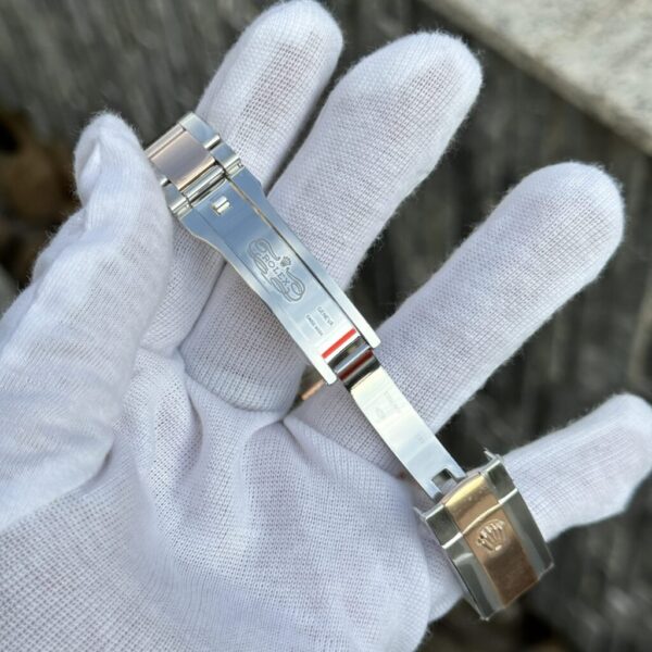 Swiss 1:1 Rolex Replica 1:1 Watch DateJust 126331 Gray Brick Dial Demi Strap 41mm - Top Watch - Image 5