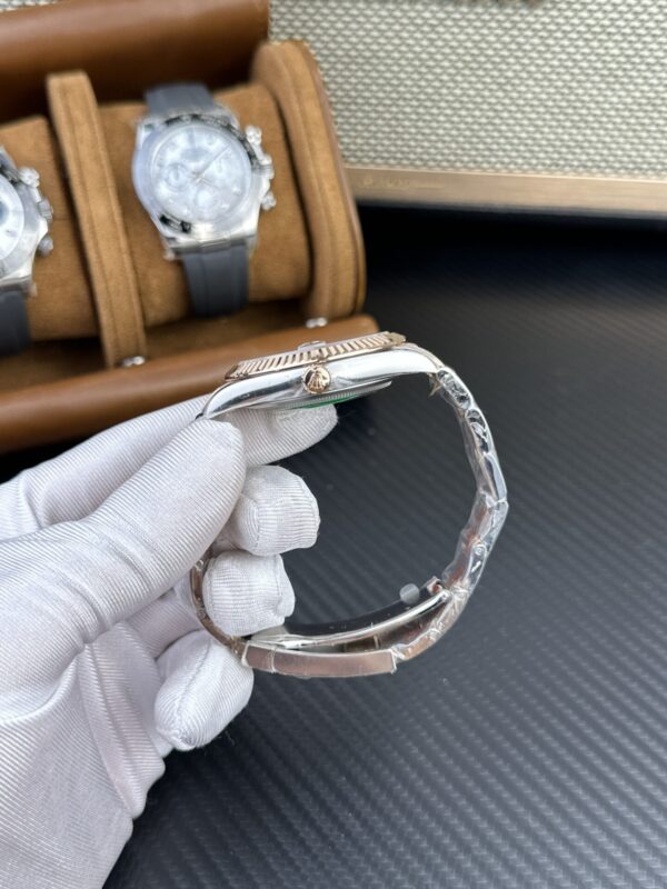 Best Fake Rolex Replica 11 Watch DateJust 126334 Sundust Pink Dial Factory Clean 41mm - Top Watch - Image 5