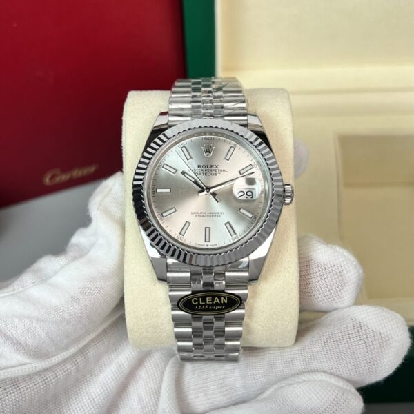 Best Fake Rolex Replica 1:1 Watch DateJust 126334 White Dial Clean Factory 41mm - Top Watch