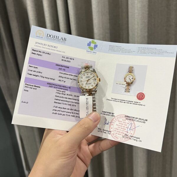 Replica Rolex Replica 1:1 Watch DateJust Genuine Gold Wrapped Mother of Pearl Dial GM Factory 31mm - Top Watch