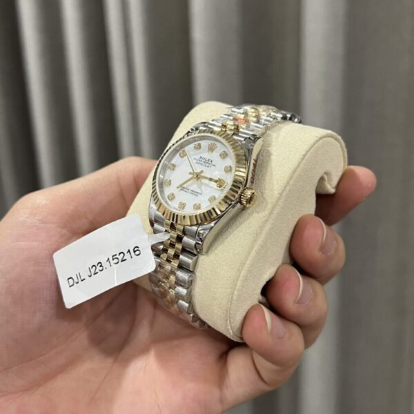 Replica Rolex Replica 1:1 Watch DateJust Genuine Gold Wrapped Mother of Pearl Dial GM Factory 31mm - Top Watch - Image 4