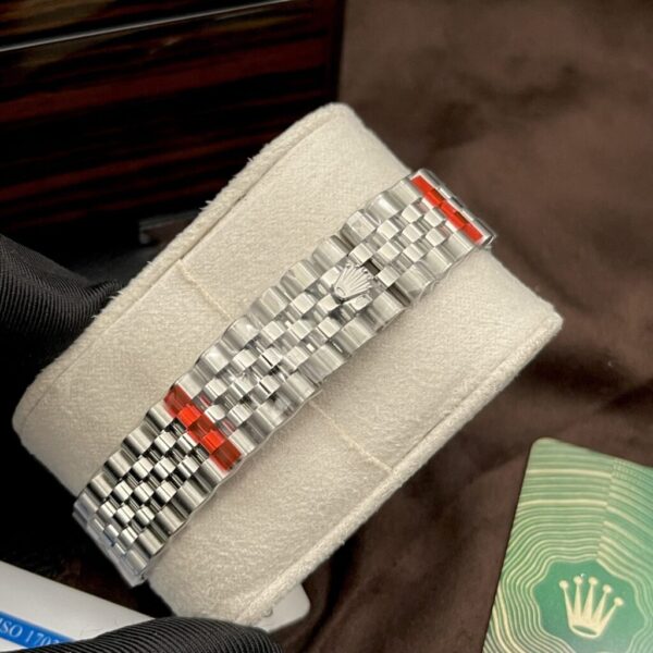 Replica Rolex Replica 1:1 Watch DateJust Moissanite Diamond MOP Jubilee Strap EW 31mm - Top Watch - Image 7