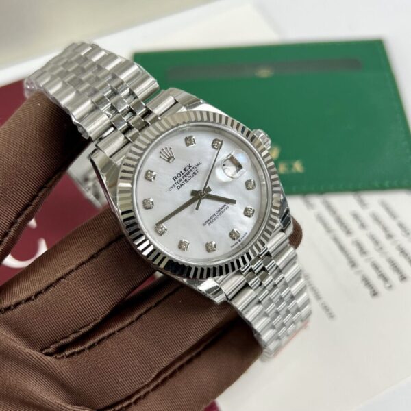 Best Fake Rolex Replica 1:1 Watch DateJust Mother of Pearl Dial Jubilee Strap Factory EW 36-41mm - Top Watch