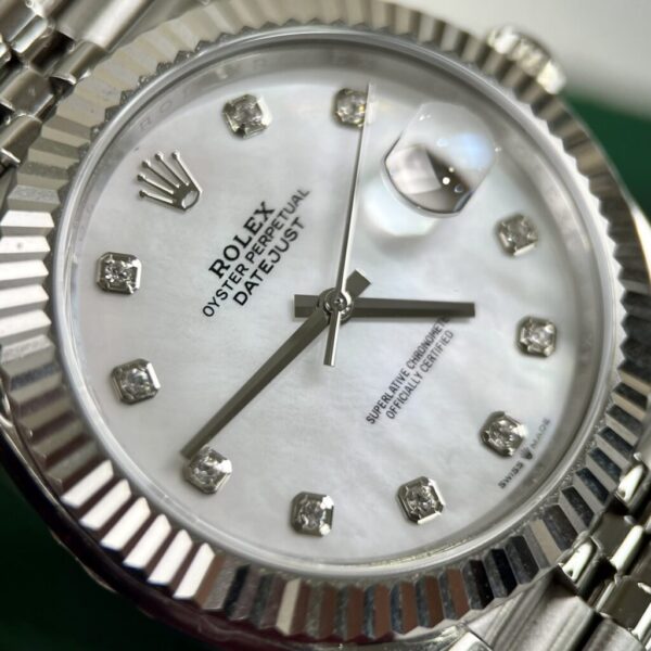 Best Fake Rolex Replica 1:1 Watch DateJust Mother of Pearl Dial Jubilee Strap Factory EW 36-41mm - Top Watch - Image 3