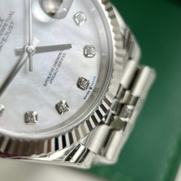 Best Fake Rolex Replica 1:1 Watch DateJust Mother of Pearl Dial Jubilee Strap Factory EW 36-41mm - Top Watch - Image 4